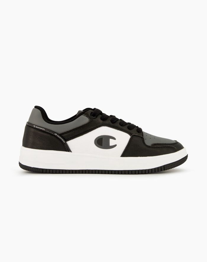 Champion Mens Sneakers NZ - Rebound 2.0 Low Dark Grey ( 7526-GVNFS )